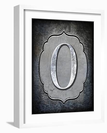 Letter O-LightBoxJournal-Framed Giclee Print