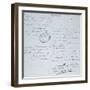 Letter of Recommendation Signed by Napoleon Bonaparte-null-Framed Giclee Print