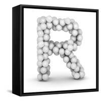 Letter R, From Voleyballs-iunewind-Framed Stretched Canvas