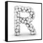 Letter R, From Voleyballs-iunewind-Framed Stretched Canvas