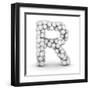 Letter R, From Voleyballs-iunewind-Framed Art Print