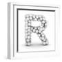 Letter R, From Voleyballs-iunewind-Framed Art Print