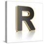 Letter R-badboo-Stretched Canvas