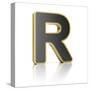 Letter R-badboo-Stretched Canvas