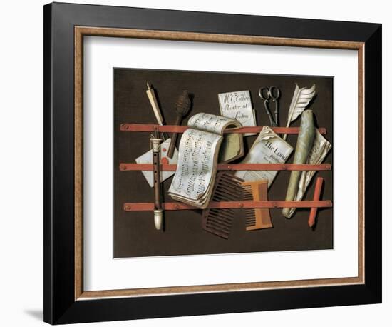 Letter Rack, C.1698-Evert Collier-Framed Giclee Print