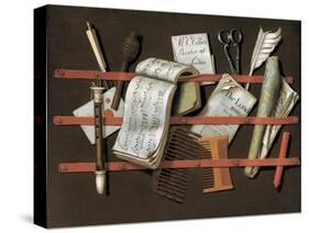 Letter Rack, C.1698-Evert Collier-Stretched Canvas