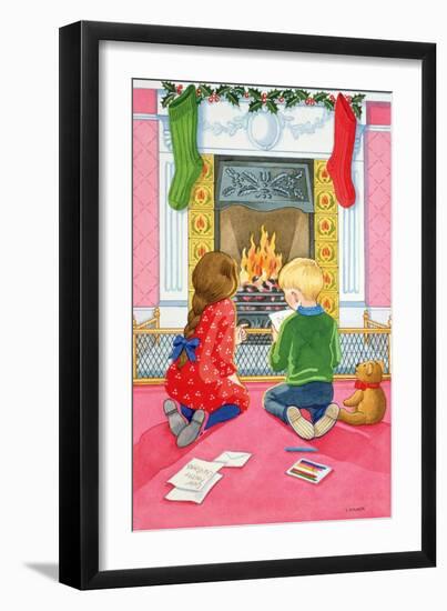 Letter to Father Christmas-Lavinia Hamer-Framed Giclee Print