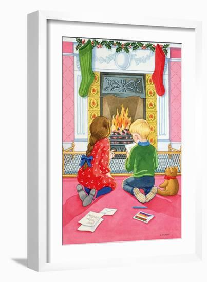 Letter to Father Christmas-Lavinia Hamer-Framed Giclee Print