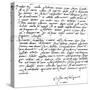 Letter to His Father, Leonardo Di Buonarrota Simoni, at Florence, Contradicting a Rumour of His…-Michelangelo Buonarroti-Stretched Canvas