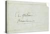 Letter to Josephine De Beauharnais, 1795-6-Napoleon Bonaparte-Stretched Canvas