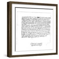 Letter to Lord Monteagle Which Led to the Discovery of the Gunpowder Plot, 1605-Frederick George Netherclift-Framed Giclee Print