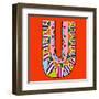 Letter U-Emi Takahashi-Framed Art Print