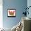 Letter W With Watermelon Cartoon Illustration-Igor Zakowski-Framed Stretched Canvas displayed on a wall