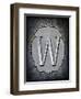 Letter W-LightBoxJournal-Framed Giclee Print