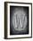 Letter W-LightBoxJournal-Framed Giclee Print