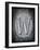 Letter W-LightBoxJournal-Framed Giclee Print