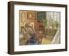 Letter-writing, 1912-Carl Larsson-Framed Giclee Print