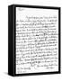 Letter Written by David Hume to Richard Davenport Referring to the Great Difficulties of His…-null-Framed Stretched Canvas