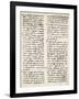 Letter Written-Amerigo Vespucci-Framed Giclee Print