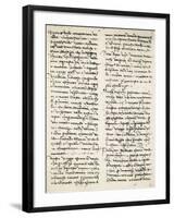 Letter Written-Amerigo Vespucci-Framed Giclee Print