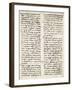 Letter Written-Amerigo Vespucci-Framed Giclee Print