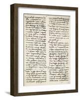 Letter Written-Amerigo Vespucci-Framed Giclee Print