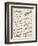 Letter Written-Amerigo Vespucci-Framed Giclee Print