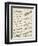 Letter Written-Amerigo Vespucci-Framed Giclee Print