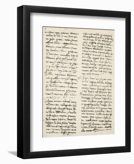 Letter Written-Amerigo Vespucci-Framed Giclee Print