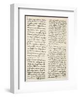 Letter Written-Amerigo Vespucci-Framed Giclee Print