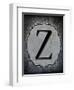 Letter Z-LightBoxJournal-Framed Giclee Print