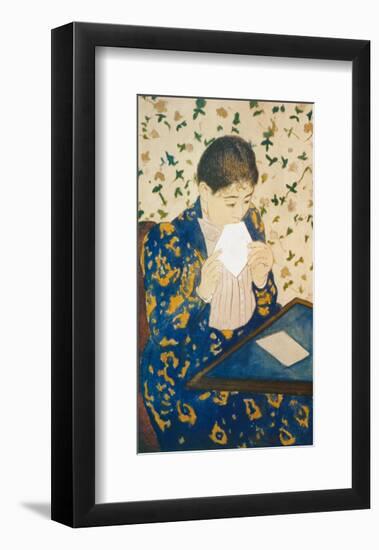 Letter-Mary Cassatt-Framed Art Print