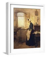 Letter-Domenico Induno-Framed Giclee Print