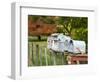 Letterboxes, King Country, North Island, New Zealand-David Wall-Framed Photographic Print