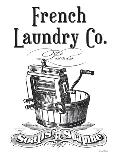 Wash and Dry Laundry Service Co.-lettered & lined-Art Print