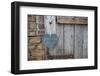 Lettered Slate Heart, Old Door, 'Welcome Home'-Andrea Haase-Framed Photographic Print