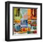 Letterforms 1-Barry Osbourn-Framed Giclee Print