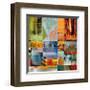 Letterforms 1-Barry Osbourn-Framed Giclee Print