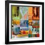 Letterforms 1-Barry Osbourn-Framed Giclee Print