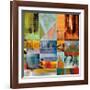 Letterforms 1-Barry Osbourn-Framed Giclee Print