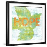 Letterpress Hope-Sue Schlabach-Framed Art Print