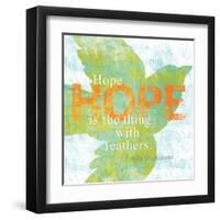 Letterpress Hope-Sue Schlabach-Framed Art Print