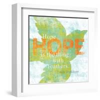 Letterpress Hope-Sue Schlabach-Framed Art Print