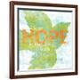 Letterpress Hope-Sue Schlabach-Framed Art Print