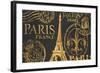 Letters from Paris II-Janice Gaynor-Framed Art Print