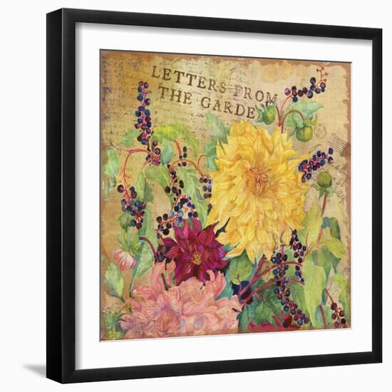 Letters from the Garden III-Joanne Porter-Framed Giclee Print