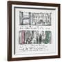 Letters H, I and J: Hotel, Index and Journey-null-Framed Giclee Print
