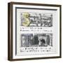 Letters S and T: Station and Tunnel.-null-Framed Giclee Print