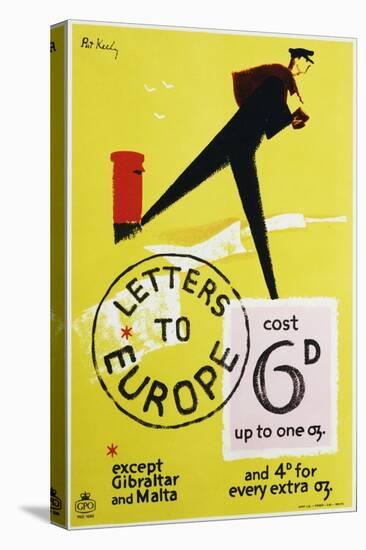 Letters to Europe Cost 6D-Pat Keely-Stretched Canvas