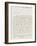 Lettre à Monsieur Albert, Paris 19 Avril 1849-Eugene Delacroix-Framed Giclee Print